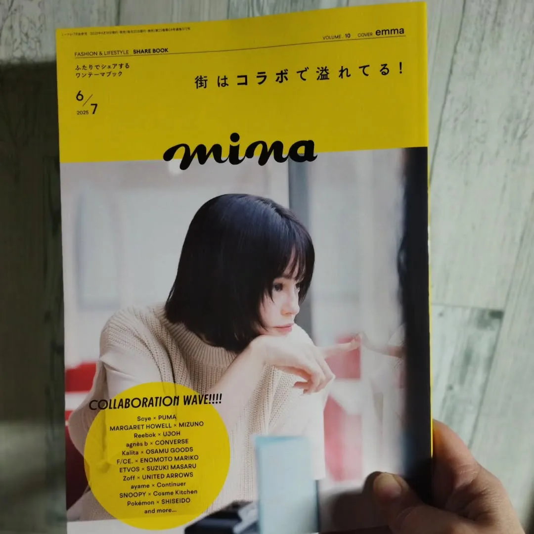 《mina》ミーナ6.7月号(4月19日発売)に掲載頂きまし...
